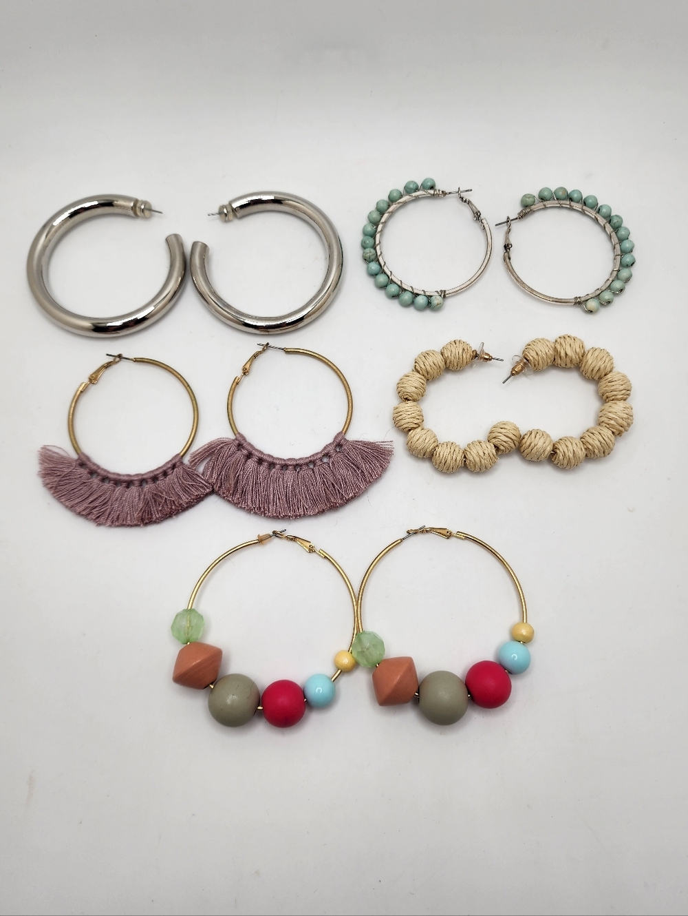 Plunder Big Hoop Earring Bundle
